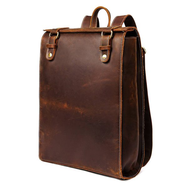 Genuine Leather Business Work backpack