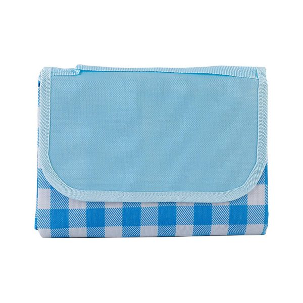 Foldable Waterproof Oxford Picnic Blanket w/ Carry Handle