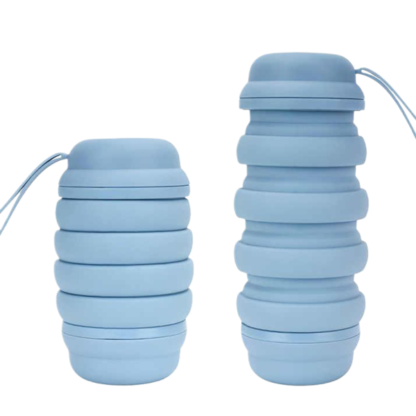 27oz Portable Collapsible Silicone Sports Water Bottle - Image 2