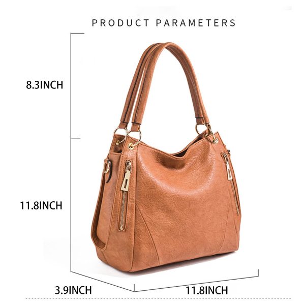 PU Ladies Shoulder Tote Bags - Image 9