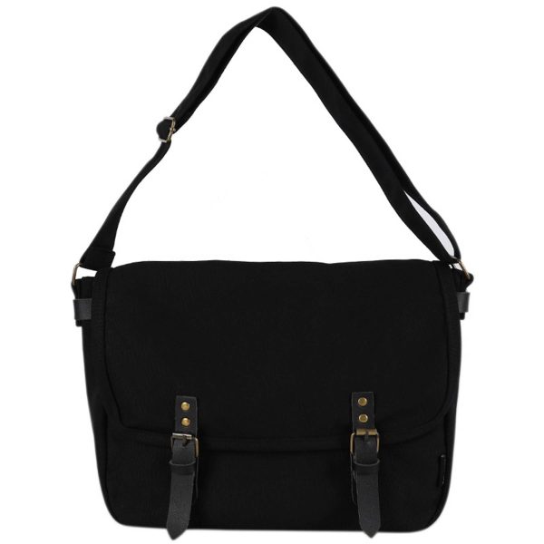 Canvas Large capacity vintage postman shoulder bag - Image 2