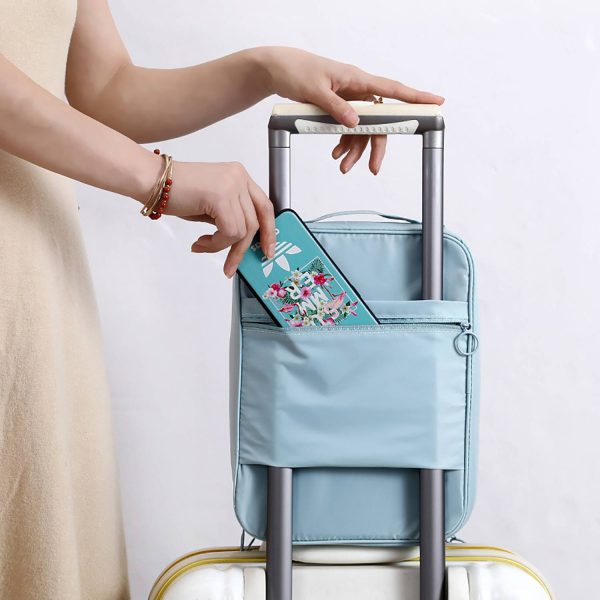Travel Waterproof Double-Layer Dustproof Shoe Bag - Image 8
