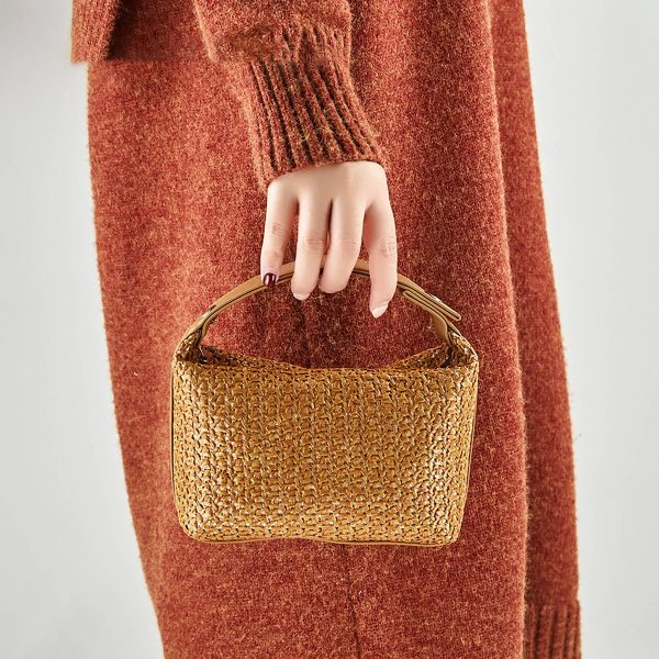 Straw Handbag Woven Tote Bag