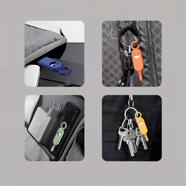 Portable Durable Silicone Covered SIM Card Ejector Tool - Image 6