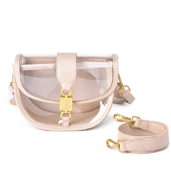Clear Jelly Clutch Bag for Women and Girls