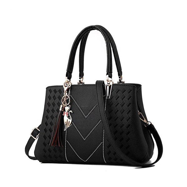 PU Shoulder Tote Ladies Bag - Image 4