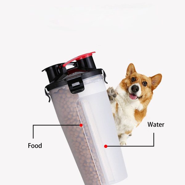 Portable pet dual-purpose water and food cup - Image 10