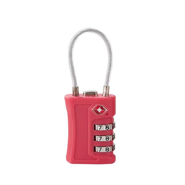 Tsa-Certified Steel Cable Combination Lock - Image 7