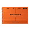 Weekly Schedule Notebook Paper Handbook For Office Matters - Image 3