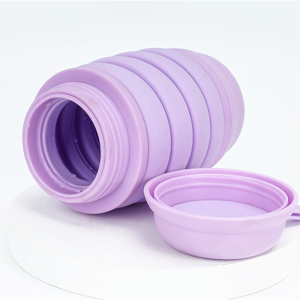 27oz Portable Collapsible Silicone Sports Water Bottle - Image 8