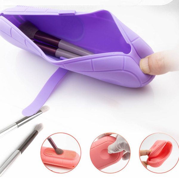 Multi functional silicone beauty brush storage bag - Image 5