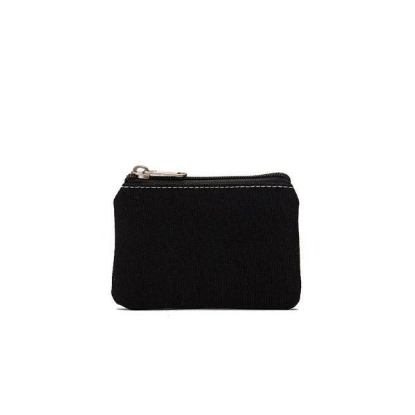 Cotton Canvas Coin Bag Wallet