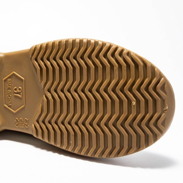 Waterproof Non-Slip Soft Short Rubber Rain Boots - Image 7