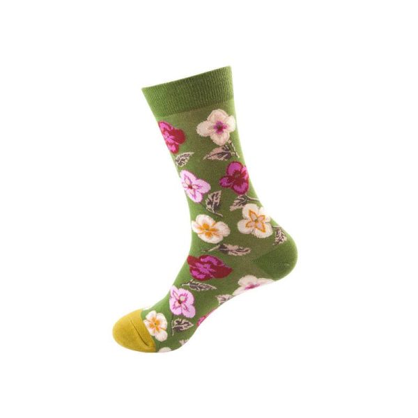 Colorful Patterns Super Soft Fashion Casual Socks - Image 2