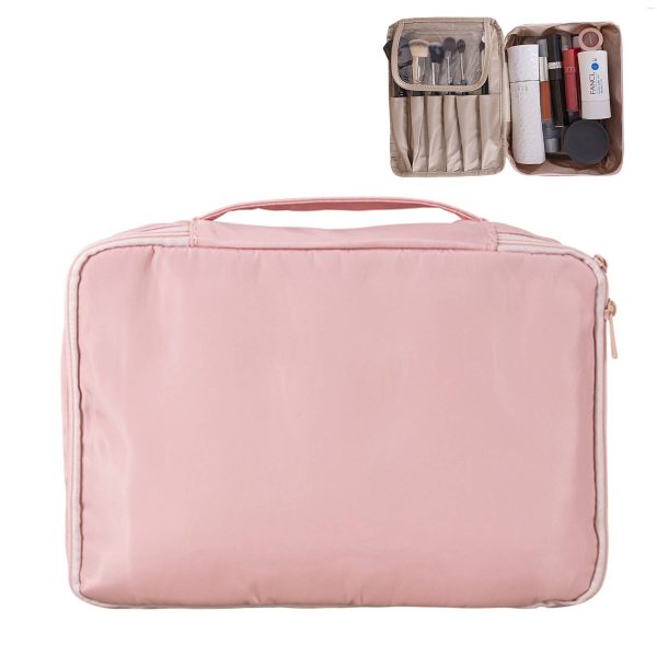 Polyester Waterproof travel makeup Cosmetic bag - Image 5