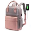 Nylon Business Travel Computer Backpack - Image 3