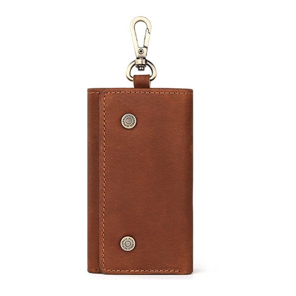 Genuine leather keychain wallet - Image 2