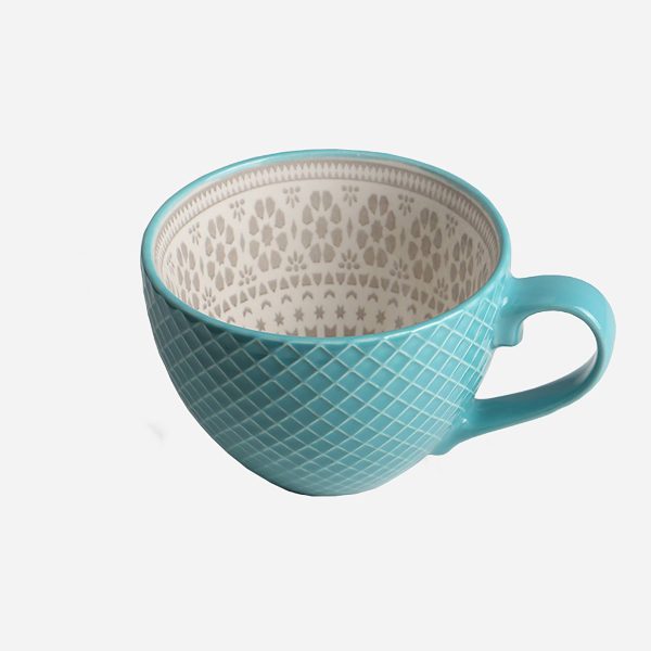 Pattern Mix Ceramic Mug - Image 4