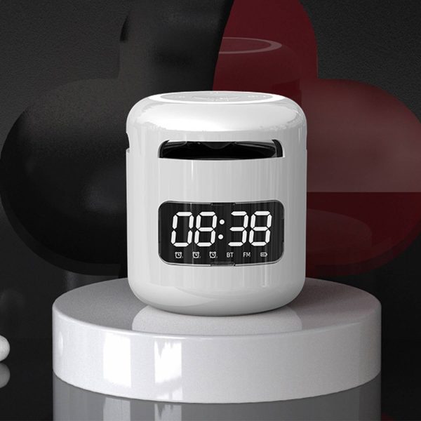 Wireless Intelligent Bluetooth Speaker With Clock - Image 5
