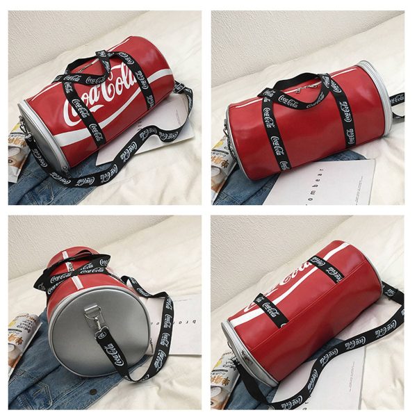 PU Leather Gym Duffel Bag - Image 4