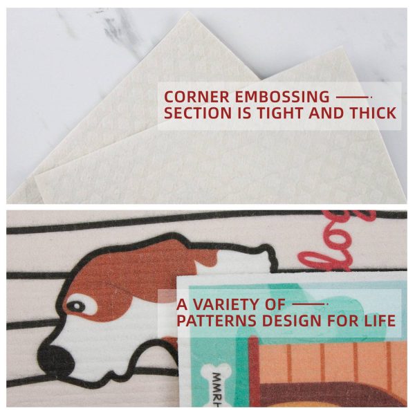 Biodegradable Non-Greasy Wood Pulp Sponge Cloth - Image 11