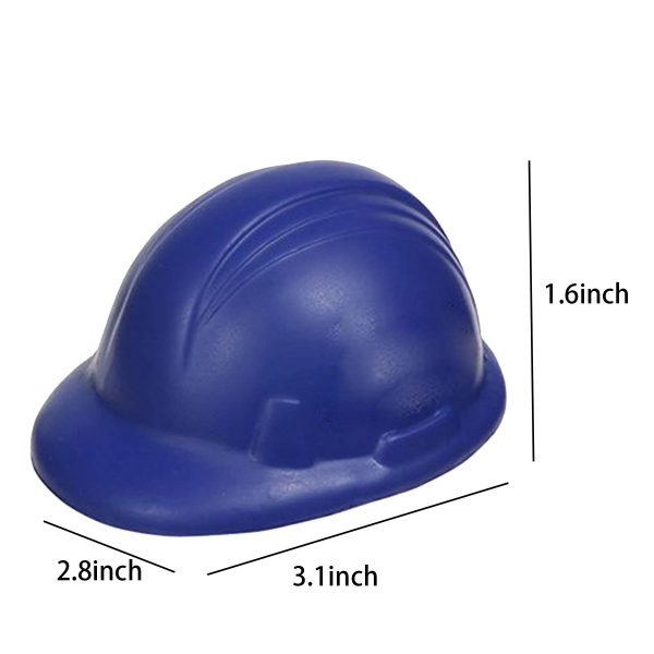Mini Construction Hat Squeeze Stress Balls Relief - Image 4