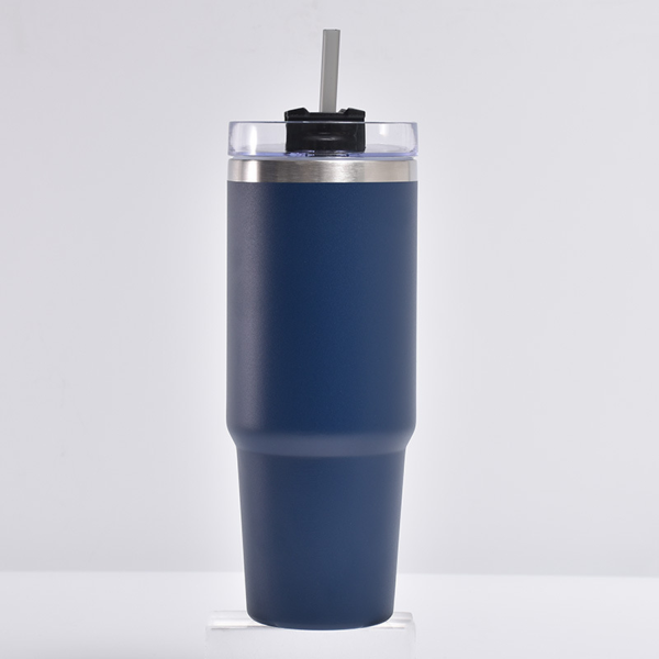 30Oz Reusable Insulated Mug Stainless Steel Bottle - Image 2