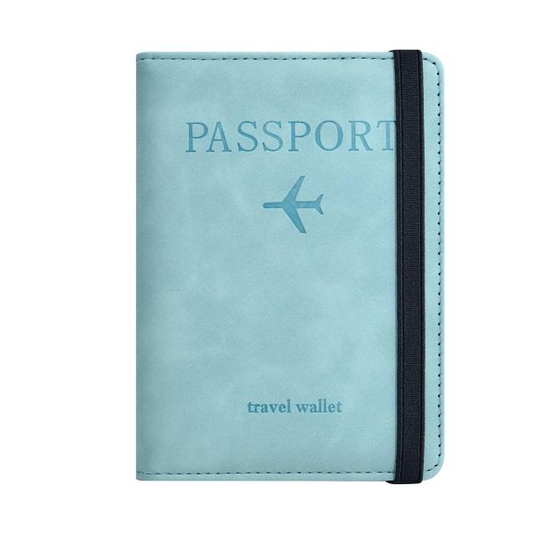 Stylish Pu Leather Rfid Travel Passport Holder - Image 7