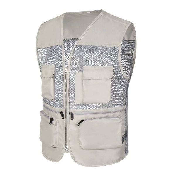 Reflective Breathable Outdoor Fluorescent Vest - Image 4