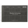 Weekly Schedule Notebook Paper Handbook For Office Matters - Image 2