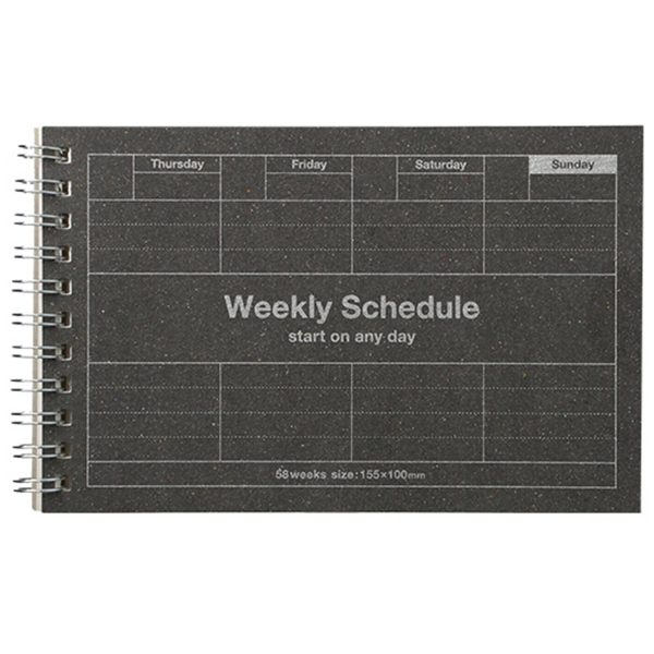 Weekly Schedule Notebook Paper Handbook For Office Matters - Image 2