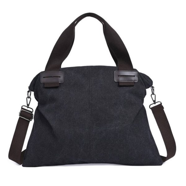 Women's Canvas Tote Bag Vintage Shoulder Crossbody - Image 3