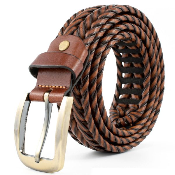 Woven Stretch Braided Belts for Women