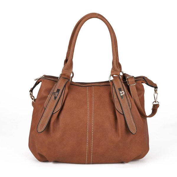 PU leather large Tote Crossbody bag for woman