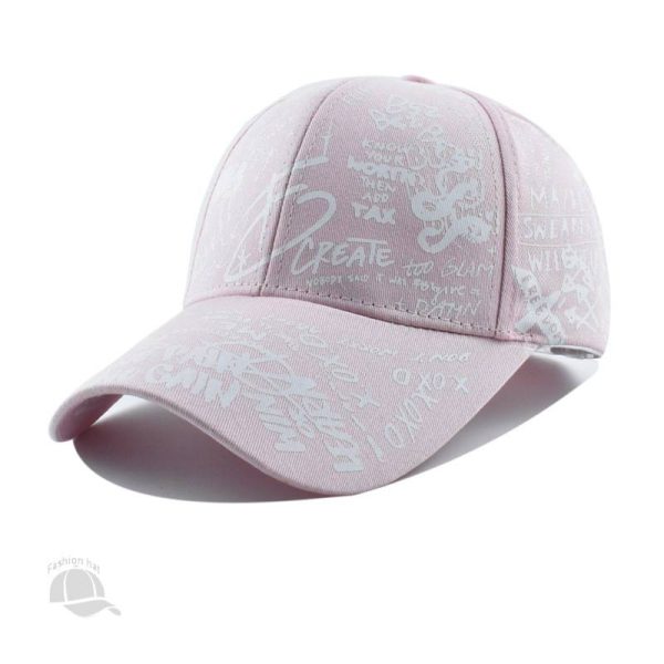 Women's Graffiti Printing Baseball Cap - Image 4