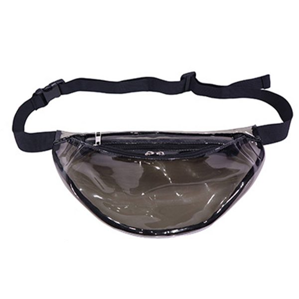 PVC Candy-colored transparent belt bag