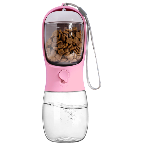 10oz Portable Pet Water Bottle Feeder for Outdoor Travel - Image 3