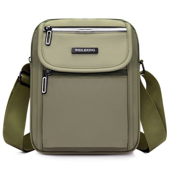 Small Men's Crossbody Waterproof Messenger Bag Purse