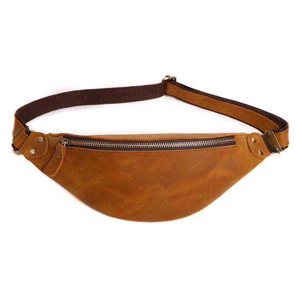 Small Leather Waist Bag