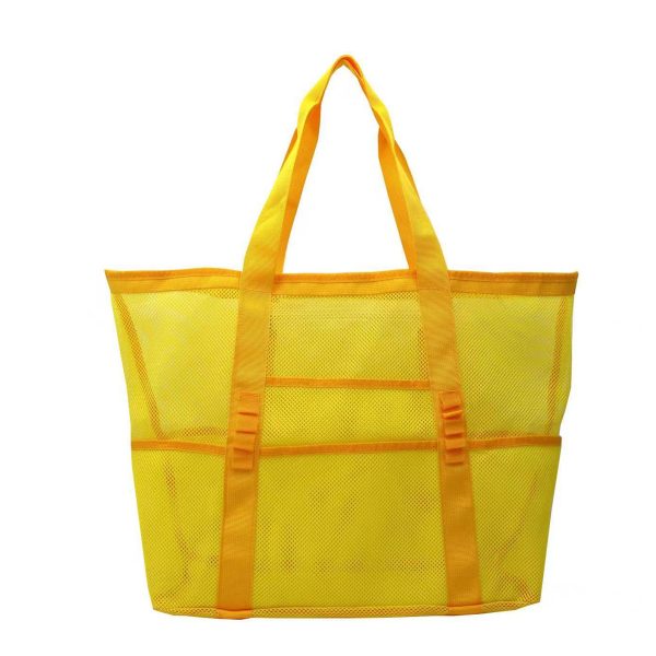 Nylon Mesh Portable Beach Tote Bag - Image 6