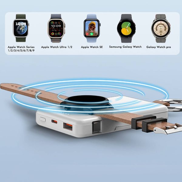 5000Mah Fast Charging Power Bank With Built-In Data Cable - Image 4
