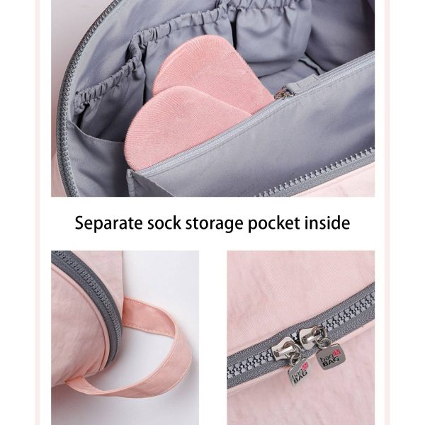 Polyester Large portable underwear storage cosmetic bag - Image 3