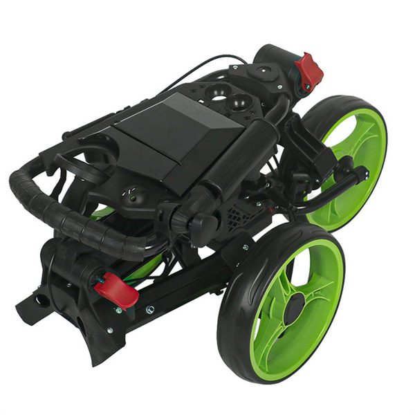 3 Wheel Foldable Lightweight Aluminum Golf Push Cart - Image 6