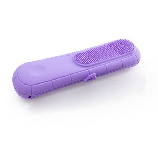 Multi functional silicone beauty brush storage bag