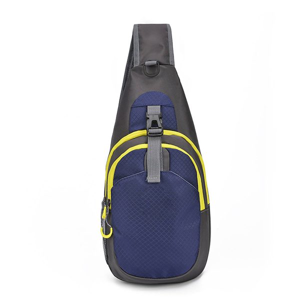 Nylon Crossbody Chest Bag for Hiking Travel