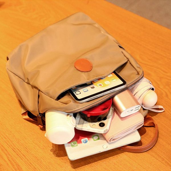 Lightweight Compact Women Oxford Backpack Casual Style - Image 7