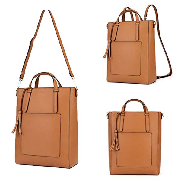 PU Convertible Multifuction Tote Bag - Image 3