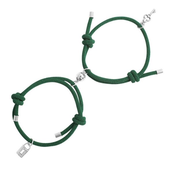 Alloy key lock magnetic bracelet - Image 7