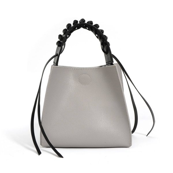 Genuine Leather Vintage hand-held cross-body tote bag - Image 3