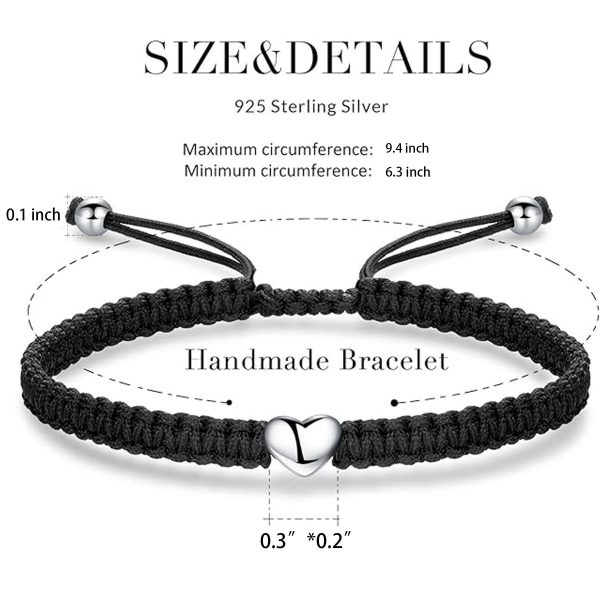 Heart Bracelet for Women girl - Image 2